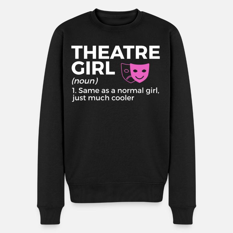 Acteurs de théâtre - Pull Premium bio Homme - noir