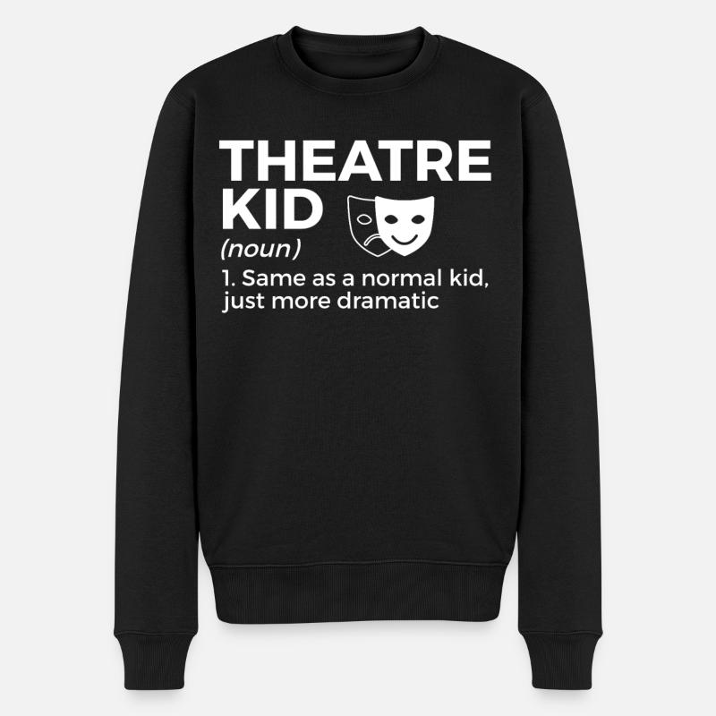 Acteurs de théâtre - Pull Premium bio Homme - noir