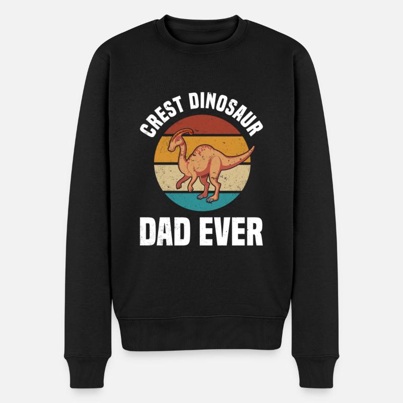 Papa dinosaure - Pull Premium bio Homme - noir