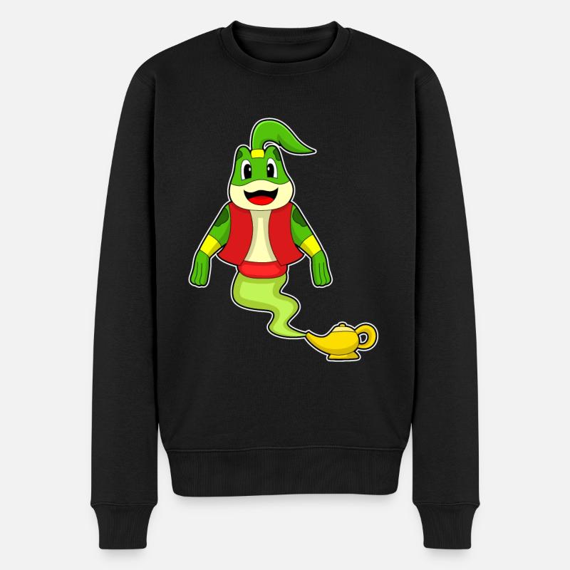Génie grenouille - Pull Premium bio Homme - noir