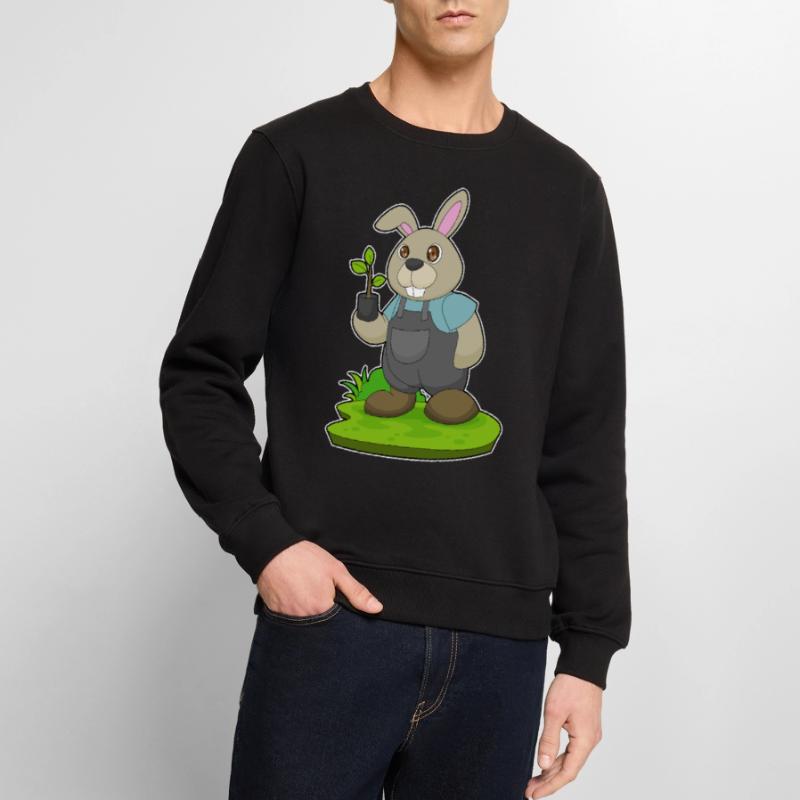 Plantule d’éleveur de lapins Pull Premium bio Homme