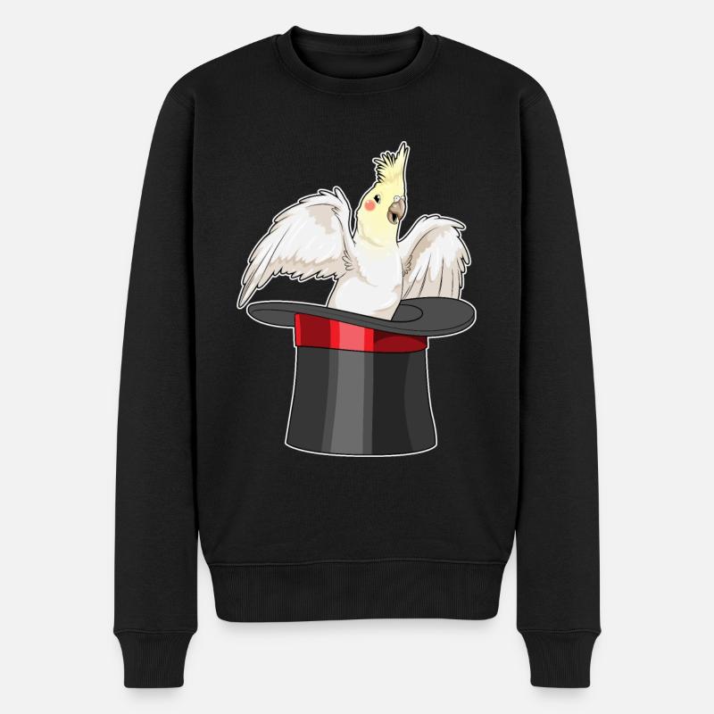 Parrot Wizard Cylindre - Pull Premium bio Homme - noir