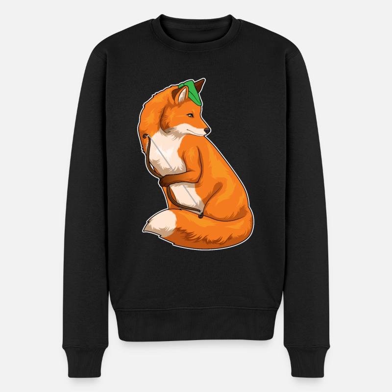 Arc Fox Archer - Pull Premium bio Homme - noir