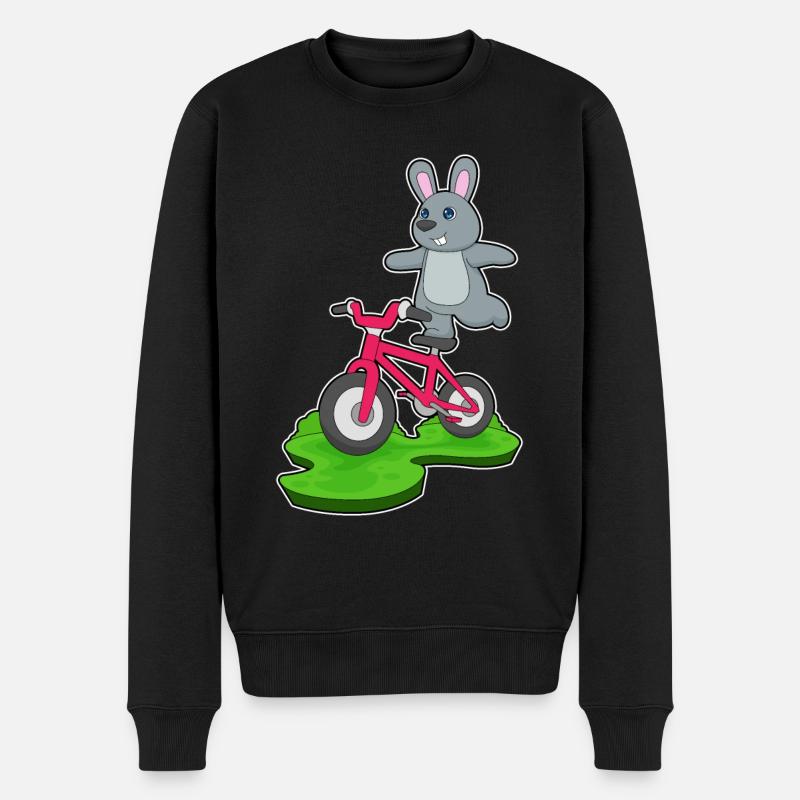 Vélo de lapin - Pull Premium bio Homme - noir