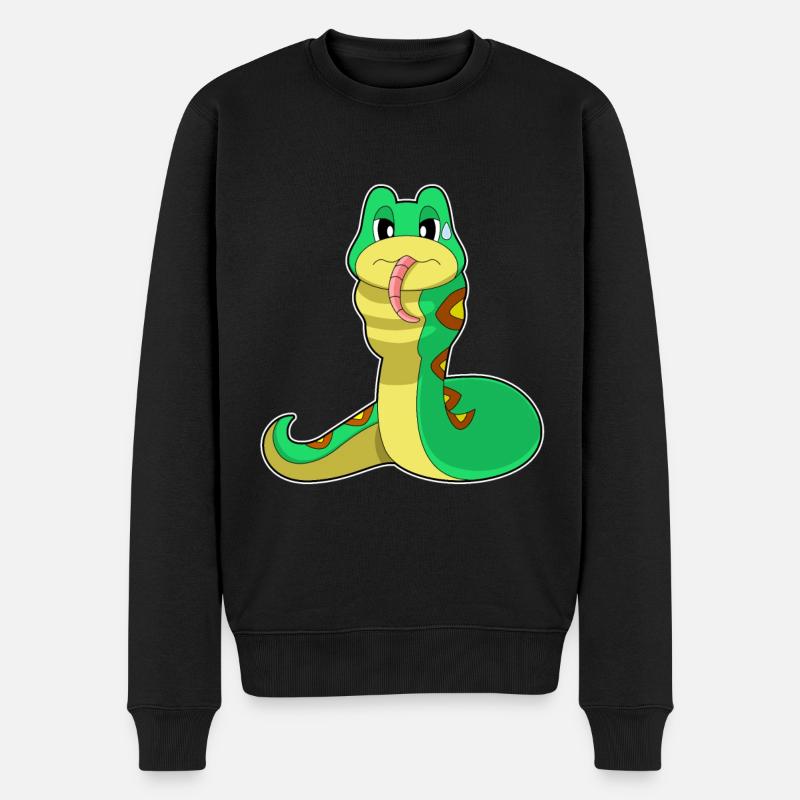 Nourriture pour serpents - Pull Premium bio Homme - noir