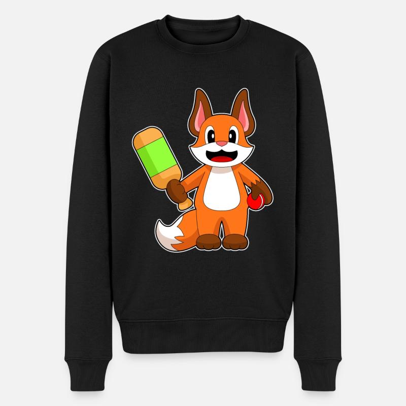 Batte de cricket Fox Cricket - Pull Premium bio Homme - noir