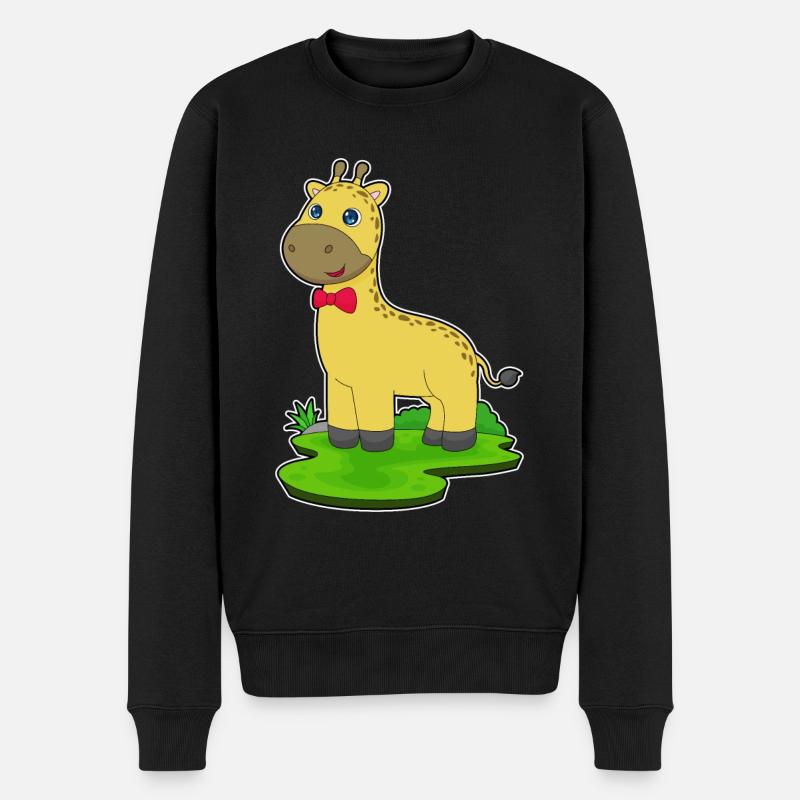 Arc de girafe - Pull Premium bio Homme - noir
