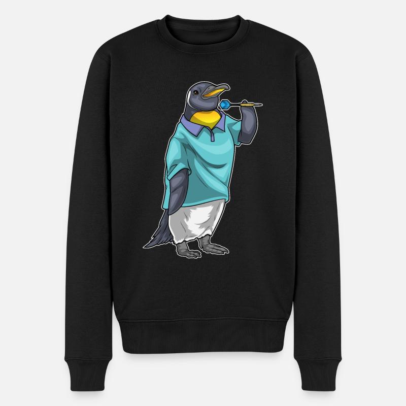 Pingouin Dart Dart - Pull Premium bio Homme - noir