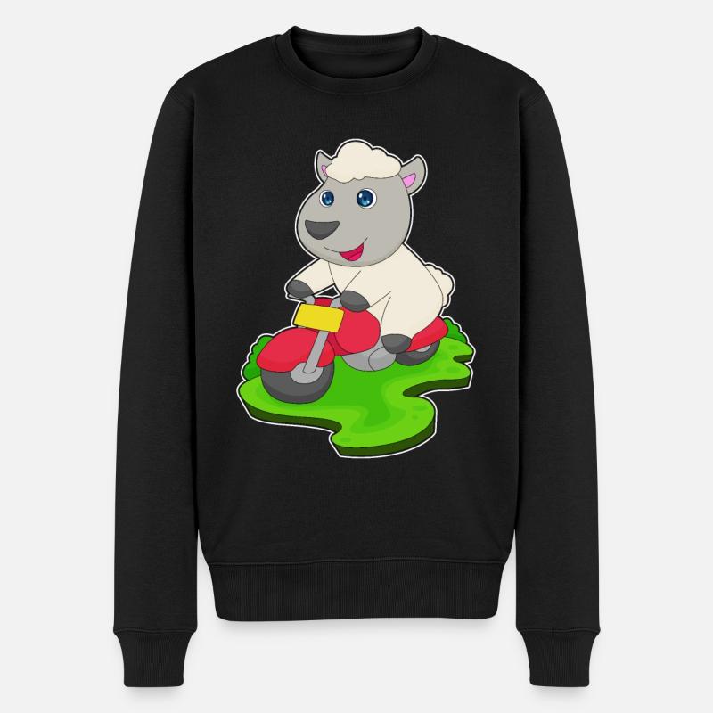 Sheep Scooter - Pull Premium bio Homme - noir