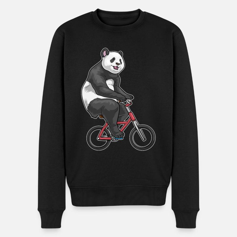 Vélo Panda - Pull Premium bio Homme - noir