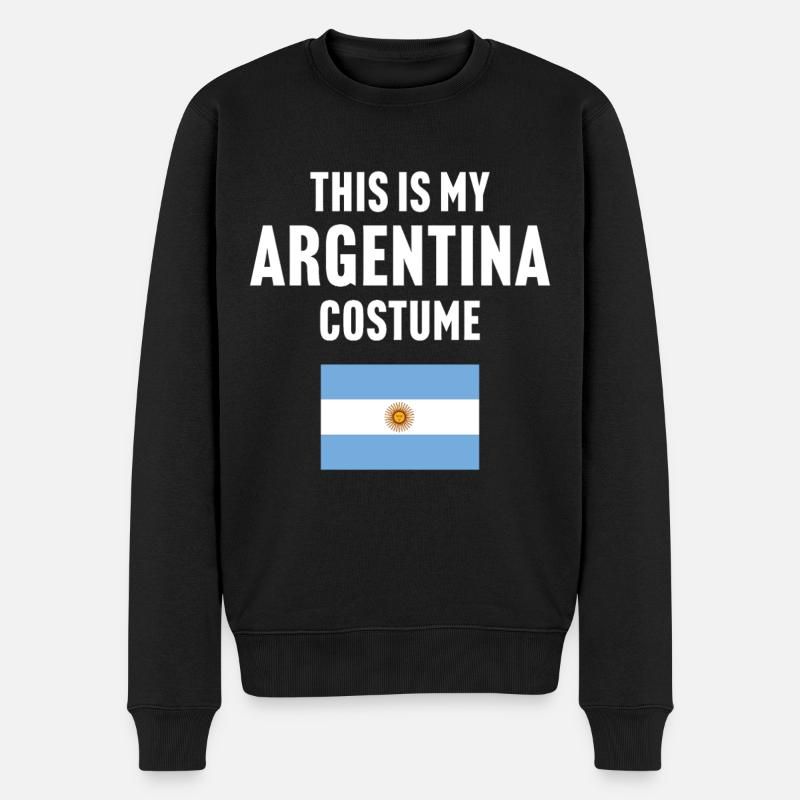 C’est mon costume d’Argentine - Pull Premium bio Homme - noir
