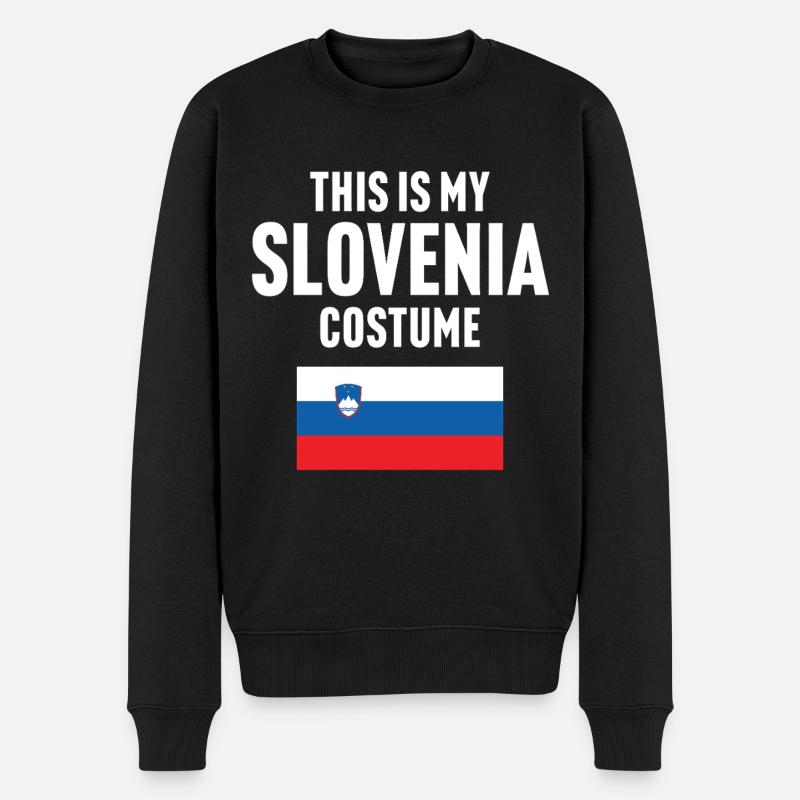 C’est mon costume de Slovénie - Pull Premium bio Homme - noir
