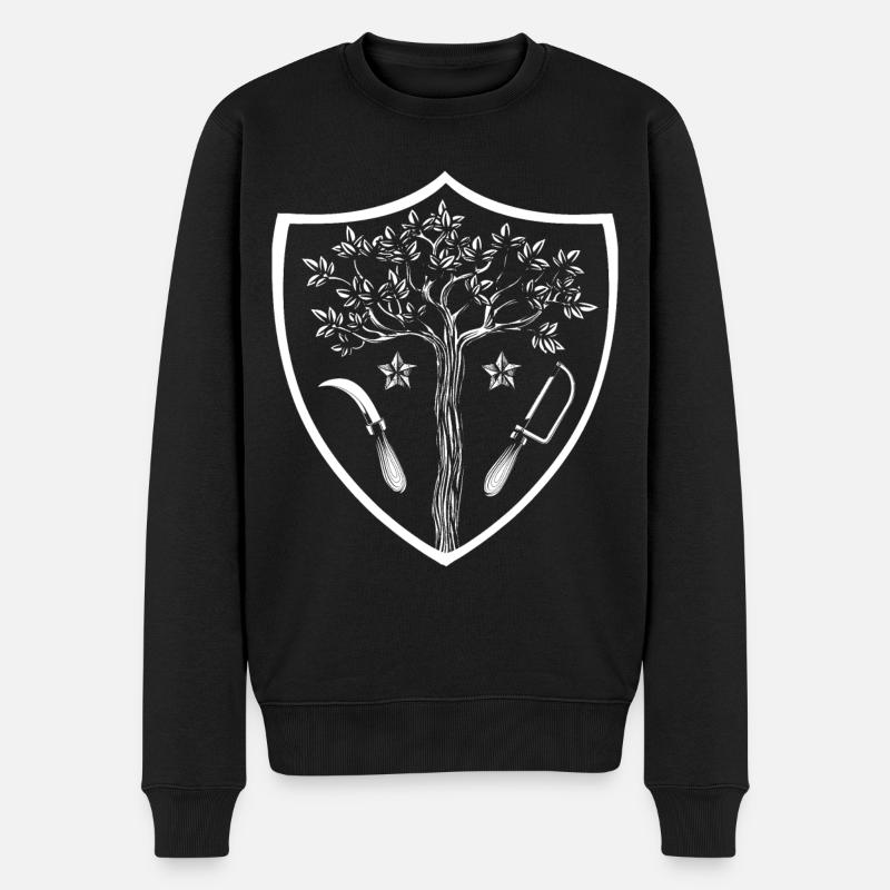 Pépinière - Pull Premium bio Homme - noir