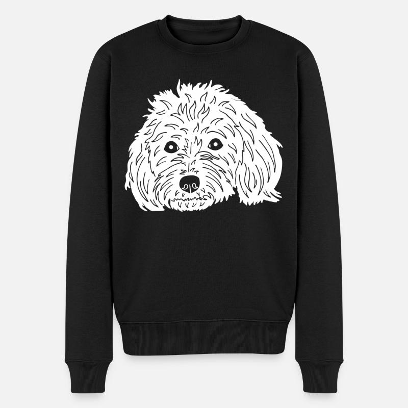 Malteser - Männer Premium Bio Pullover - Schwarz