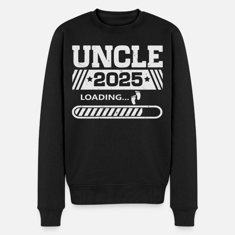 Chargement de l’oncle 2025 - Pull Premium bio Homme - noir