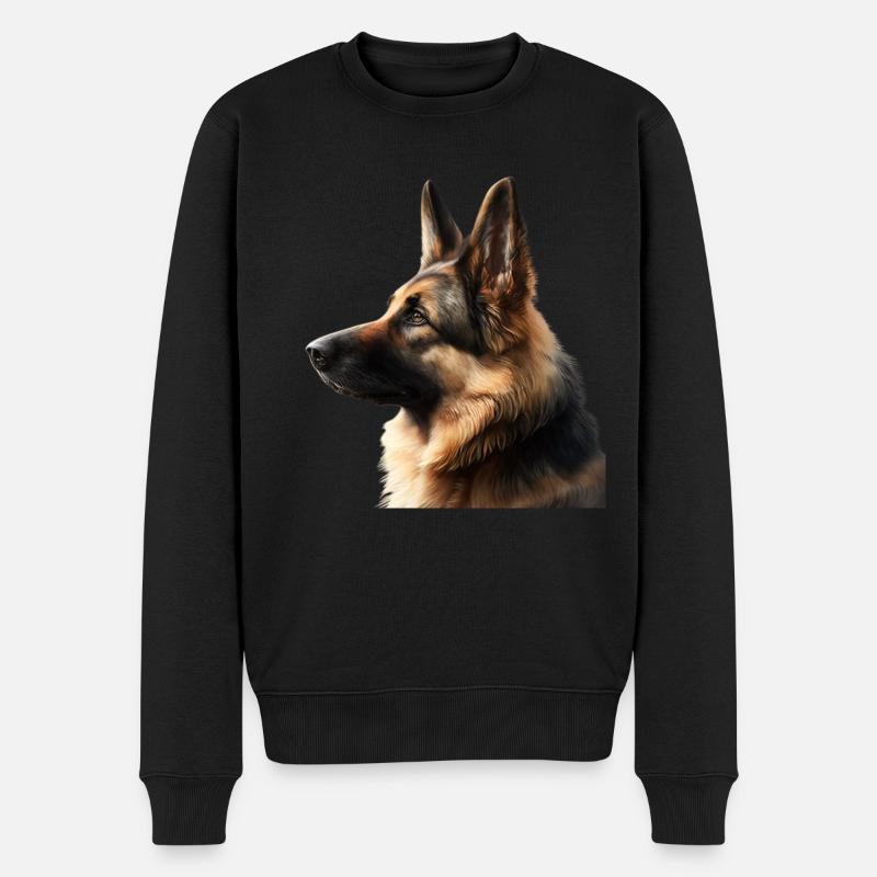 Beau chien - Pull Premium bio Homme - noir