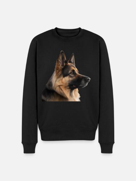 Beautiful dog - Men's Premium Organic Jumper - black