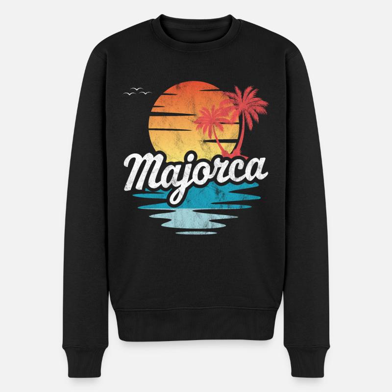 Majorque - Pull Premium bio Homme - noir
