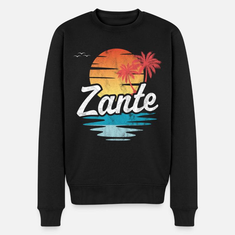 Zante - Pull Premium bio Homme - noir