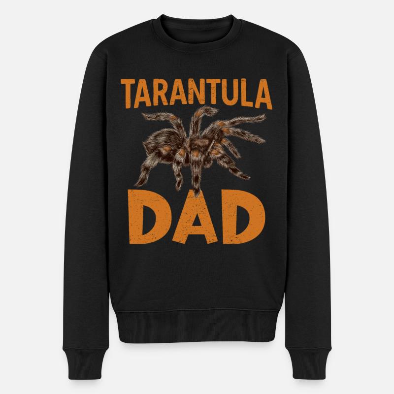 Tarentule Papa Tarentules Collectionneur Tarentule - Pull Premium bio Homme - noir