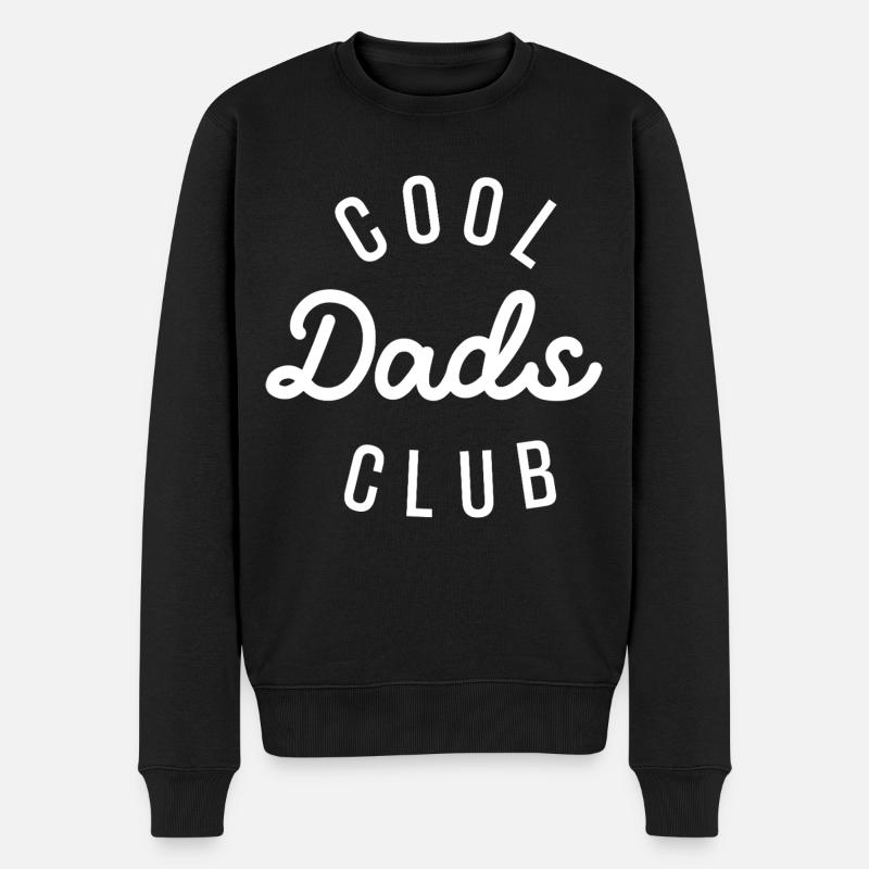 Cool Dads Club, Annonce de grossesse Cool Dad - Pull Premium bio Homme - noir