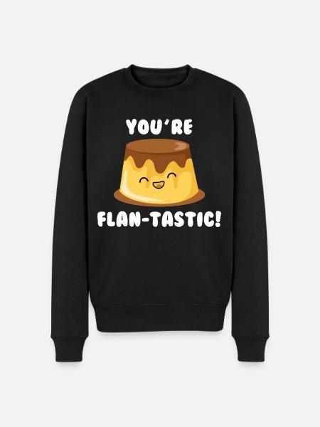 Vous êtes Flan-Tastic - Pull Premium bio Homme - noir