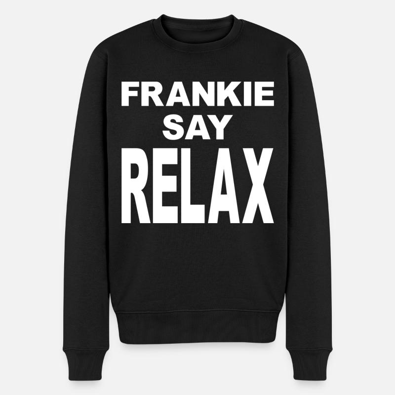 Frankie Say Relax - Pull Premium bio Homme - noir