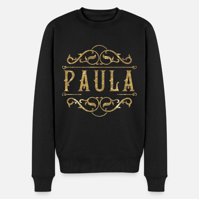 Paula or - Pull Premium bio Homme - noir