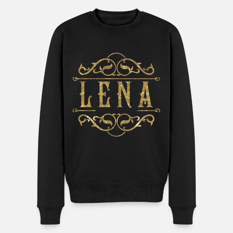 Lena or - Pull Premium bio Homme - noir