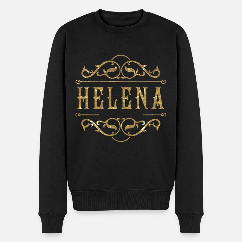 Helena or - Pull Premium bio Homme - noir