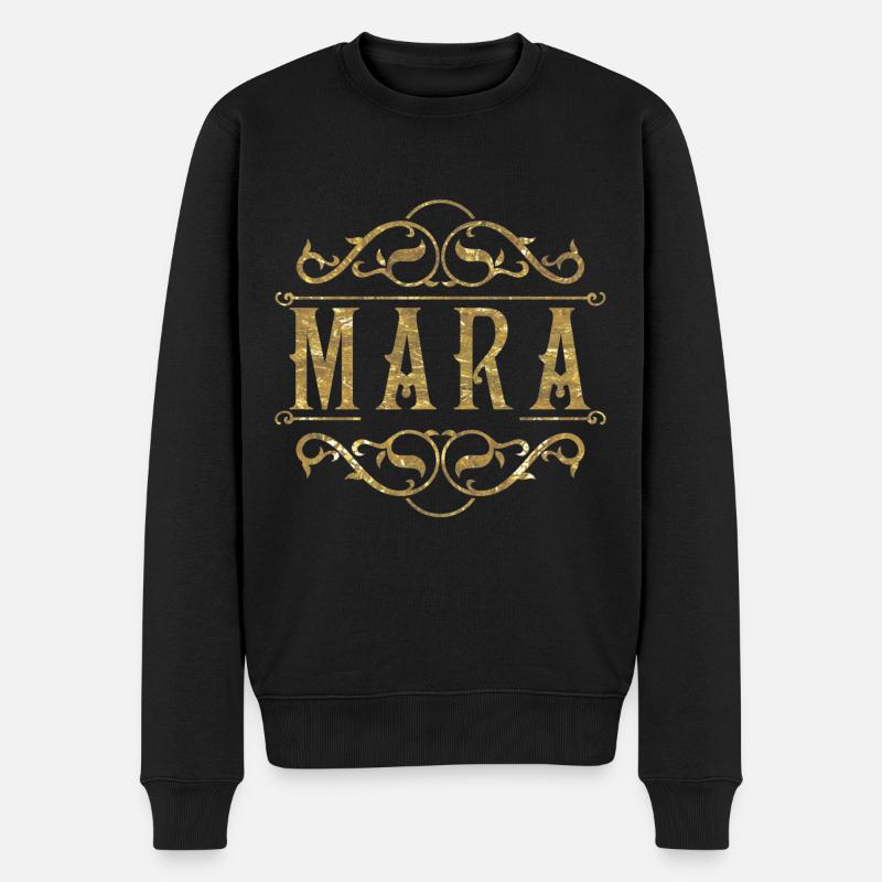 Mara or - Pull Premium bio Homme - noir