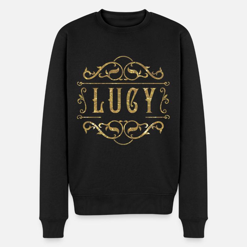 Lucy or - Pull Premium bio Homme - noir