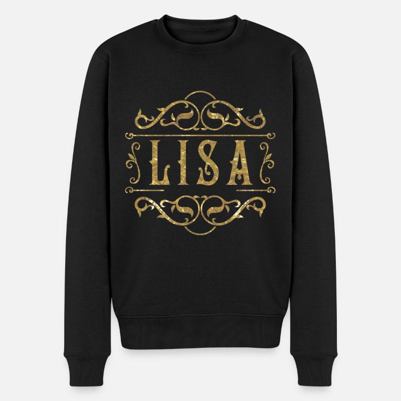 Lisa or - Pull Premium bio Homme - noir