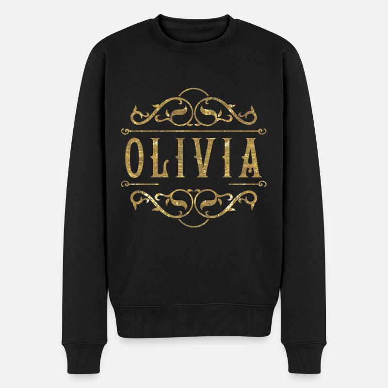 Olivia or - Pull Premium bio Homme - noir