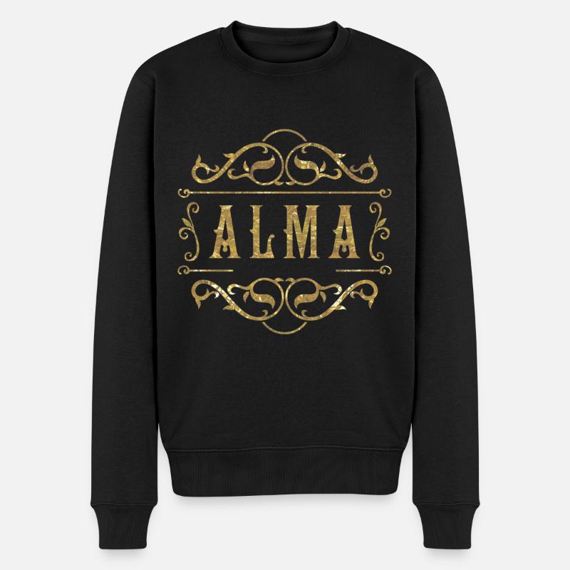 Or Alma - Pull Premium bio Homme - noir