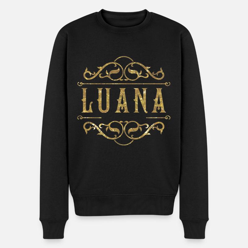 Or Luana - Pull Premium bio Homme - noir
