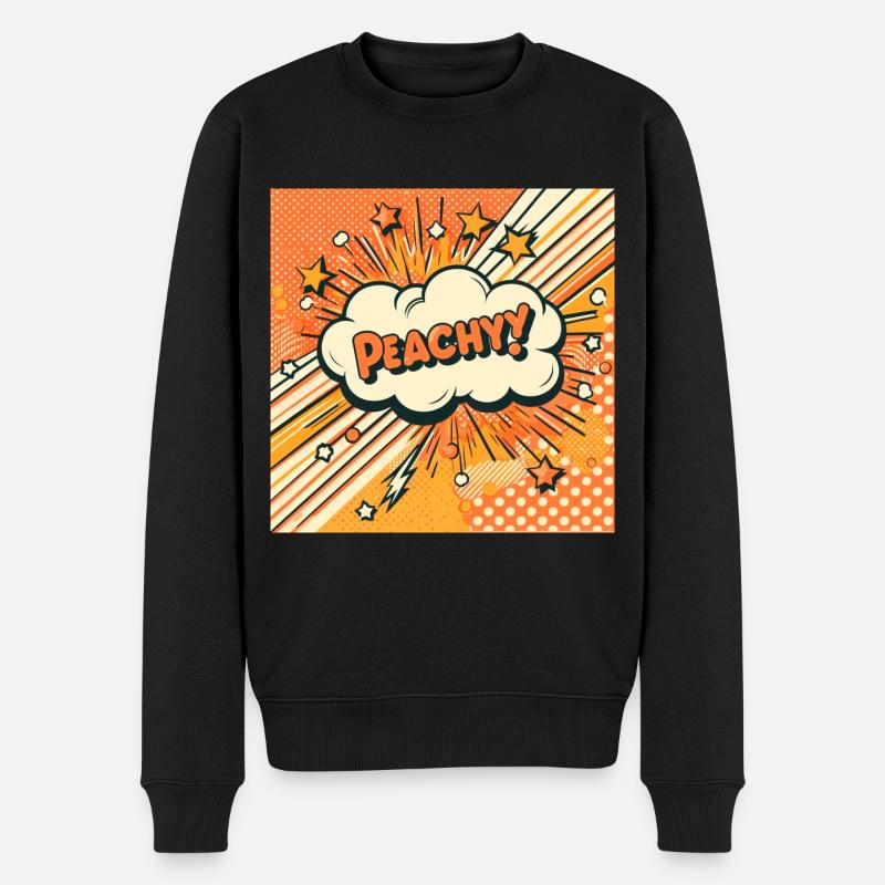 Pêche Pêche - Pull Premium bio Homme - noir