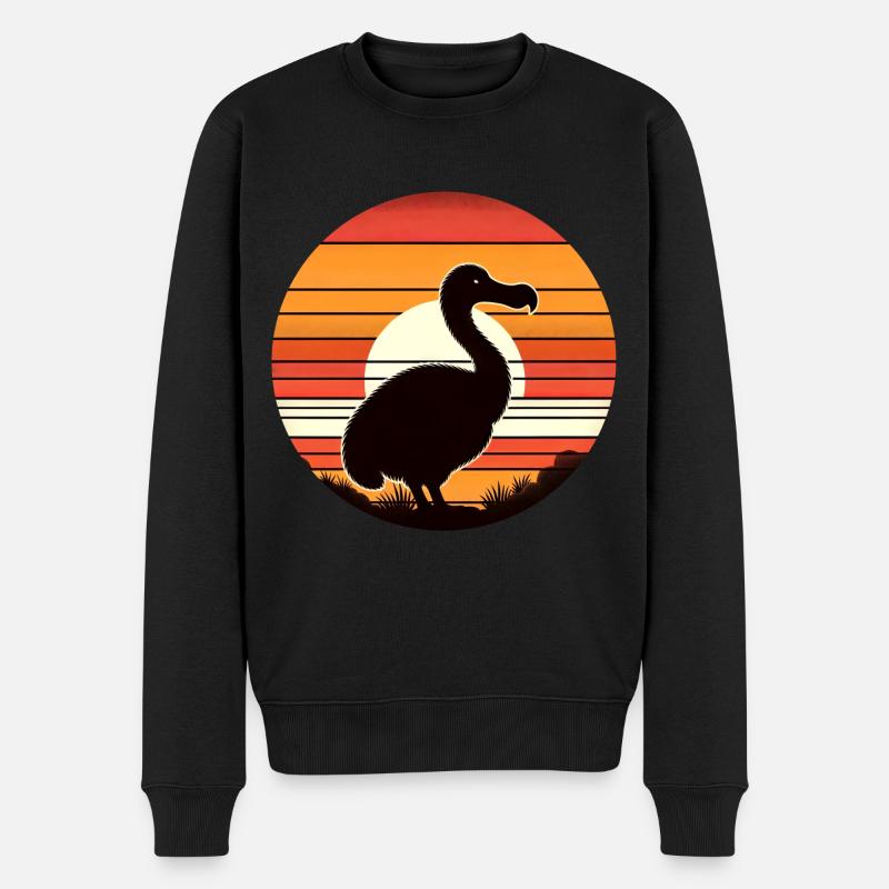 Dodo - Männer Premium Bio Pullover - Schwarz