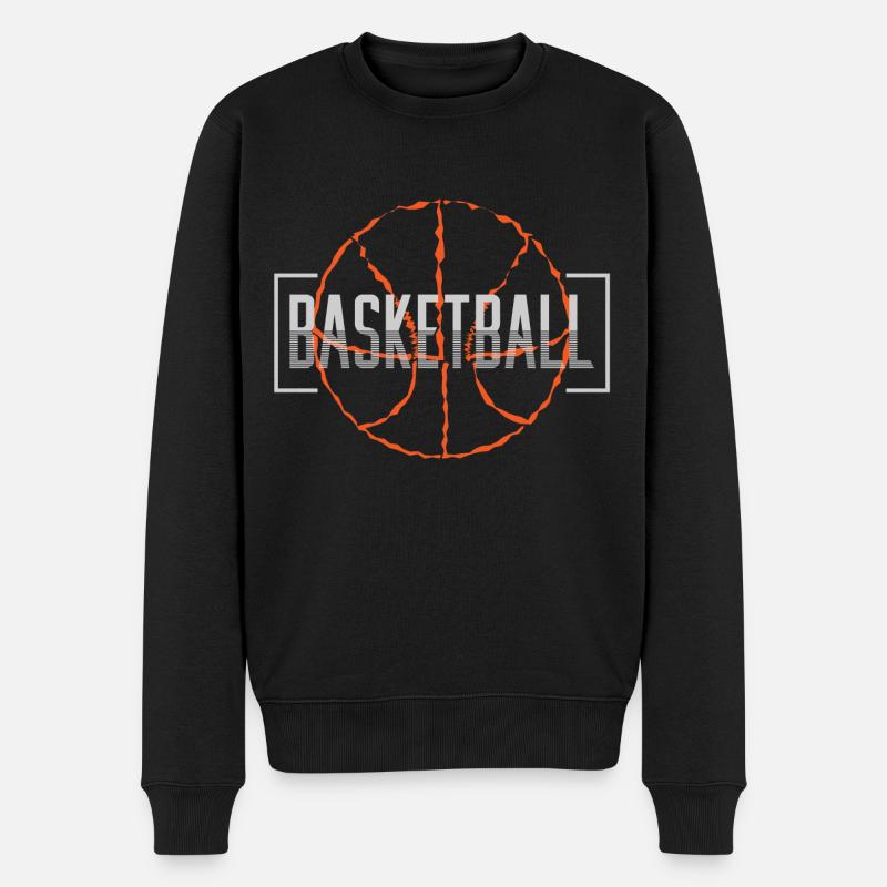 Basket-ball Basketteurs Joueurs - Pull Premium bio Homme - noir