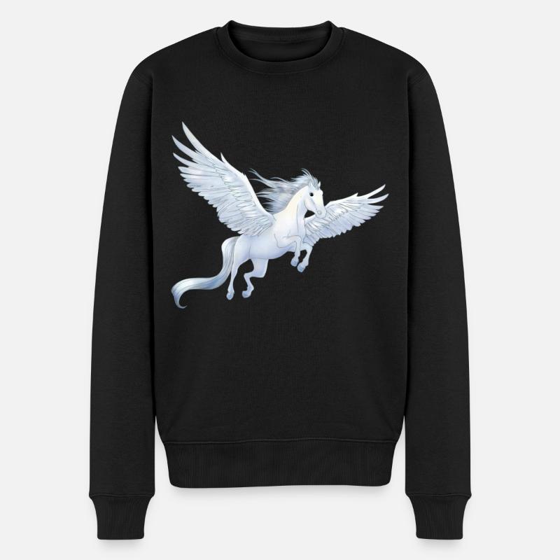 Pegasus 8 - Pull Premium bio Homme - noir