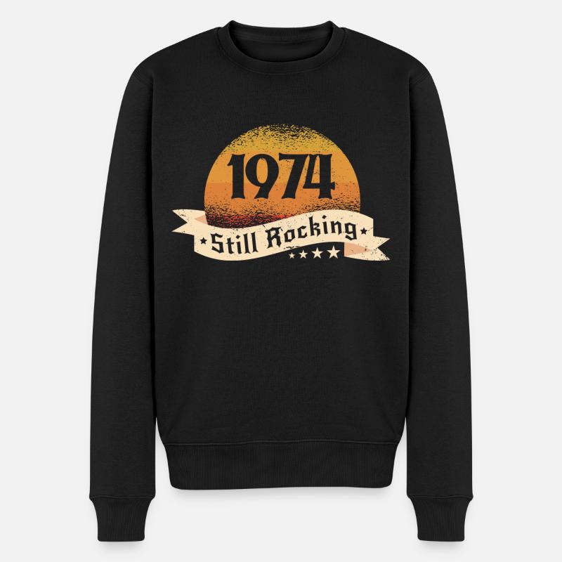 1974 - Pull Premium bio Homme - noir