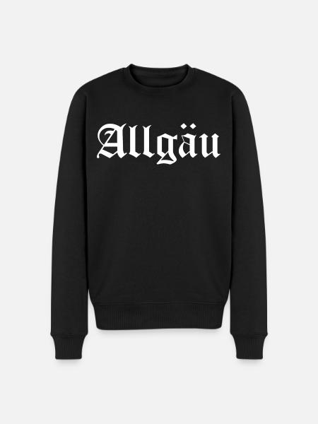 Allgäu - Männer Premium Bio Pullover - Schwarz