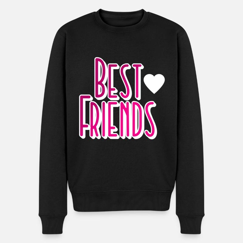 Meilleurs amis Amis Amitié - Pull Premium bio Homme - noir