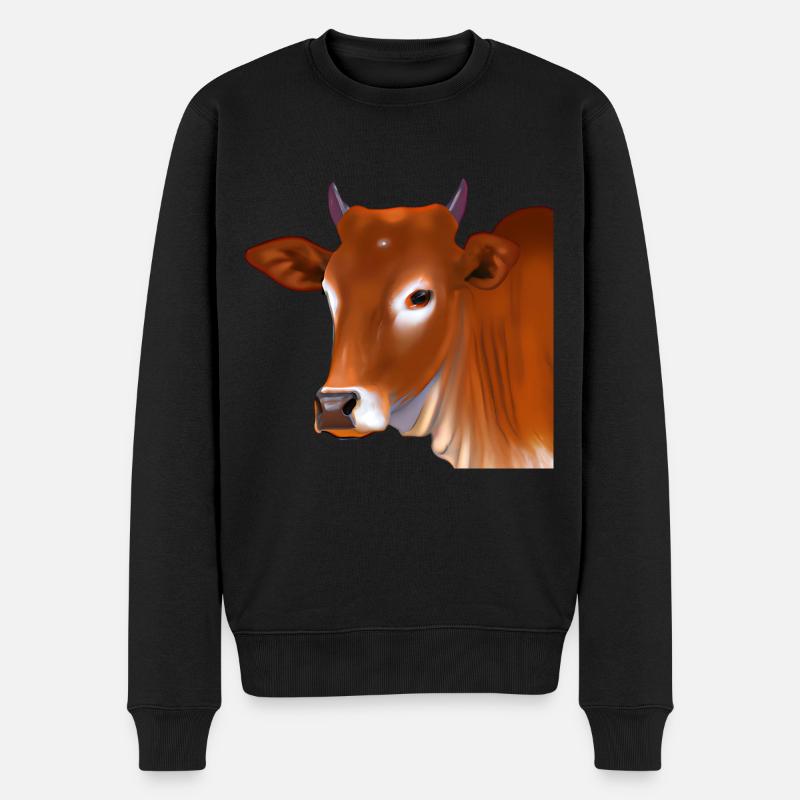 Brune Suisse - Pull Premium bio Homme - noir