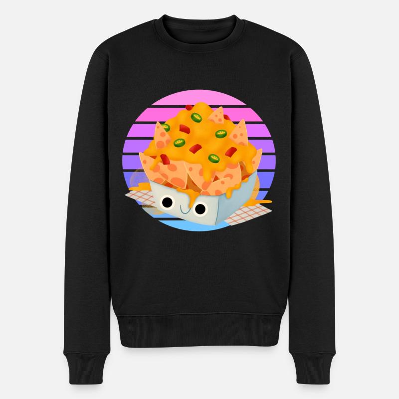 Chili Cheese Nacho Sunset - Pull Premium bio Homme - noir