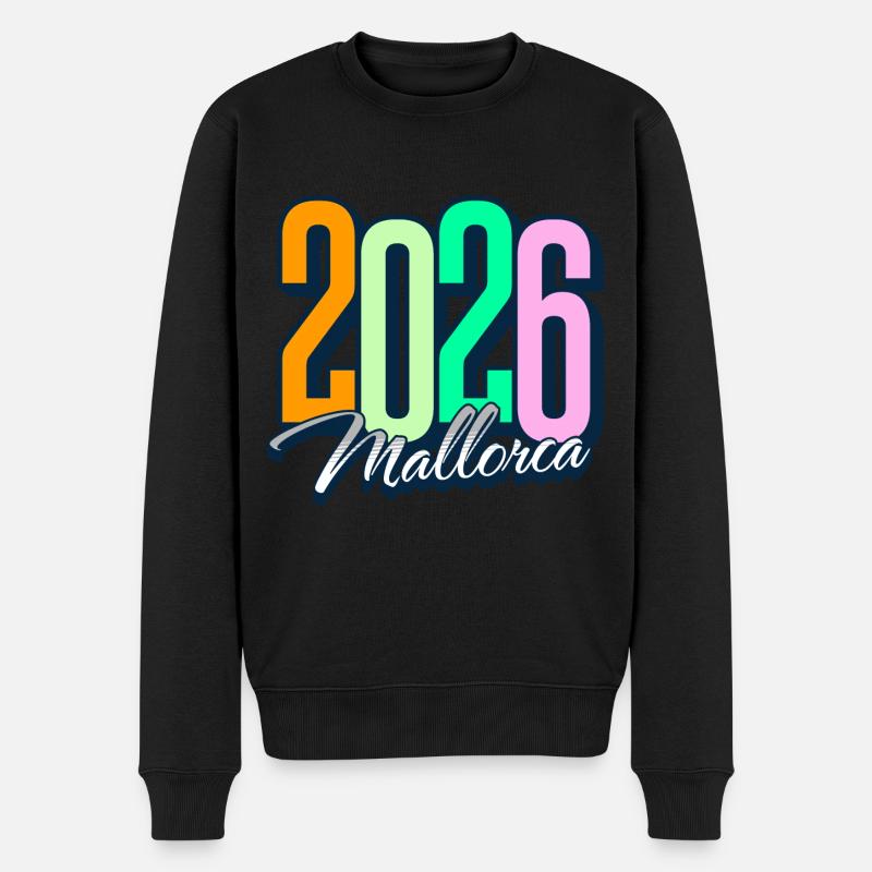 2026 Majorque - Pull Premium bio Homme - noir