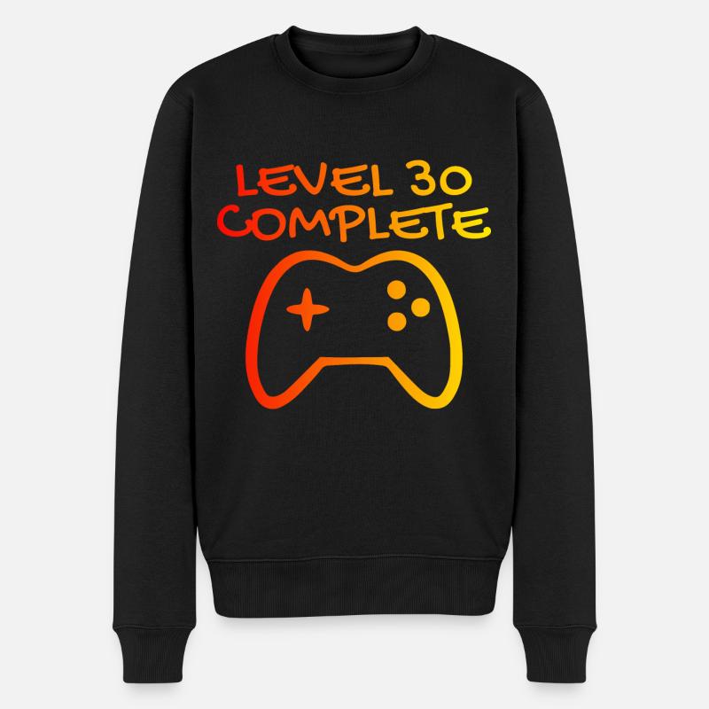 30 anniversaire Niveau 30 Complete - Pull Premium bio Homme - noir