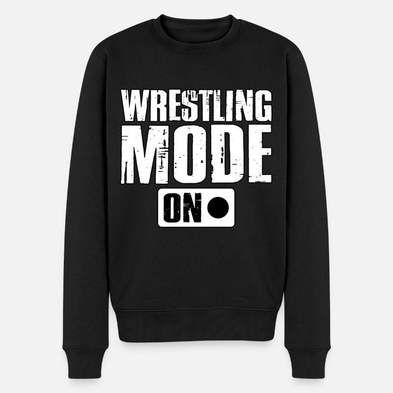 Mode Lutte activé - Pull Premium bio Homme - noir