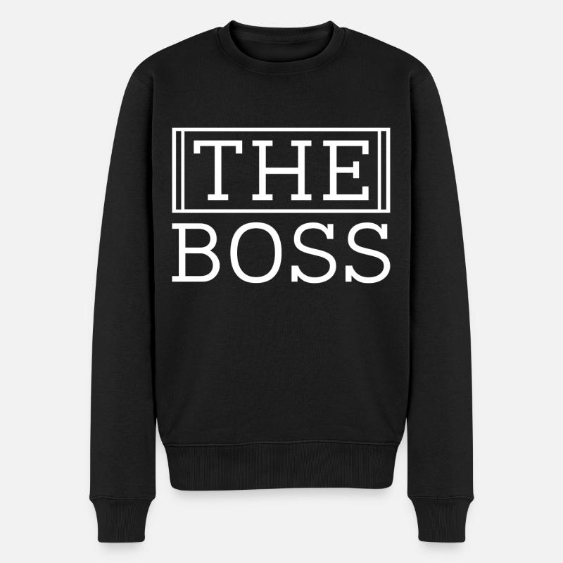 Le Patron - Pull Premium bio Homme - noir