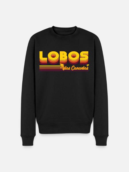 Lobos Canary Island Design - Men's Premium Organic Jumper - black